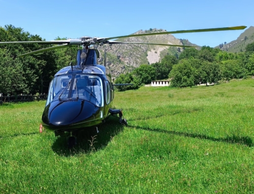 Vuelo privado en helicóptero al Parador de Cangas de Onís